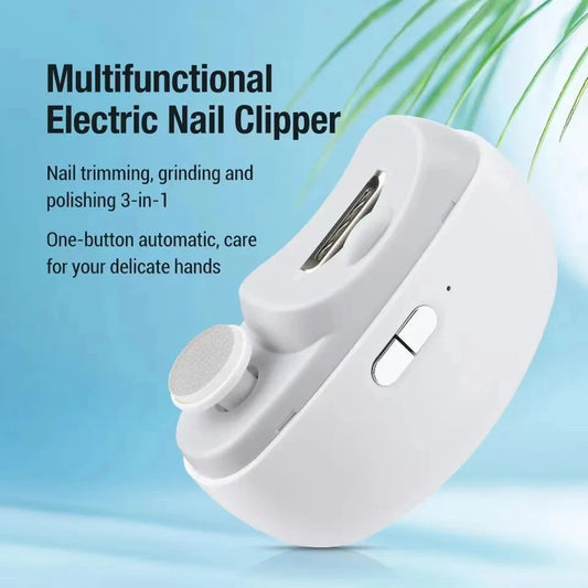 Electric Nail Clipper & Grinder - Smooth & Easy Trimming