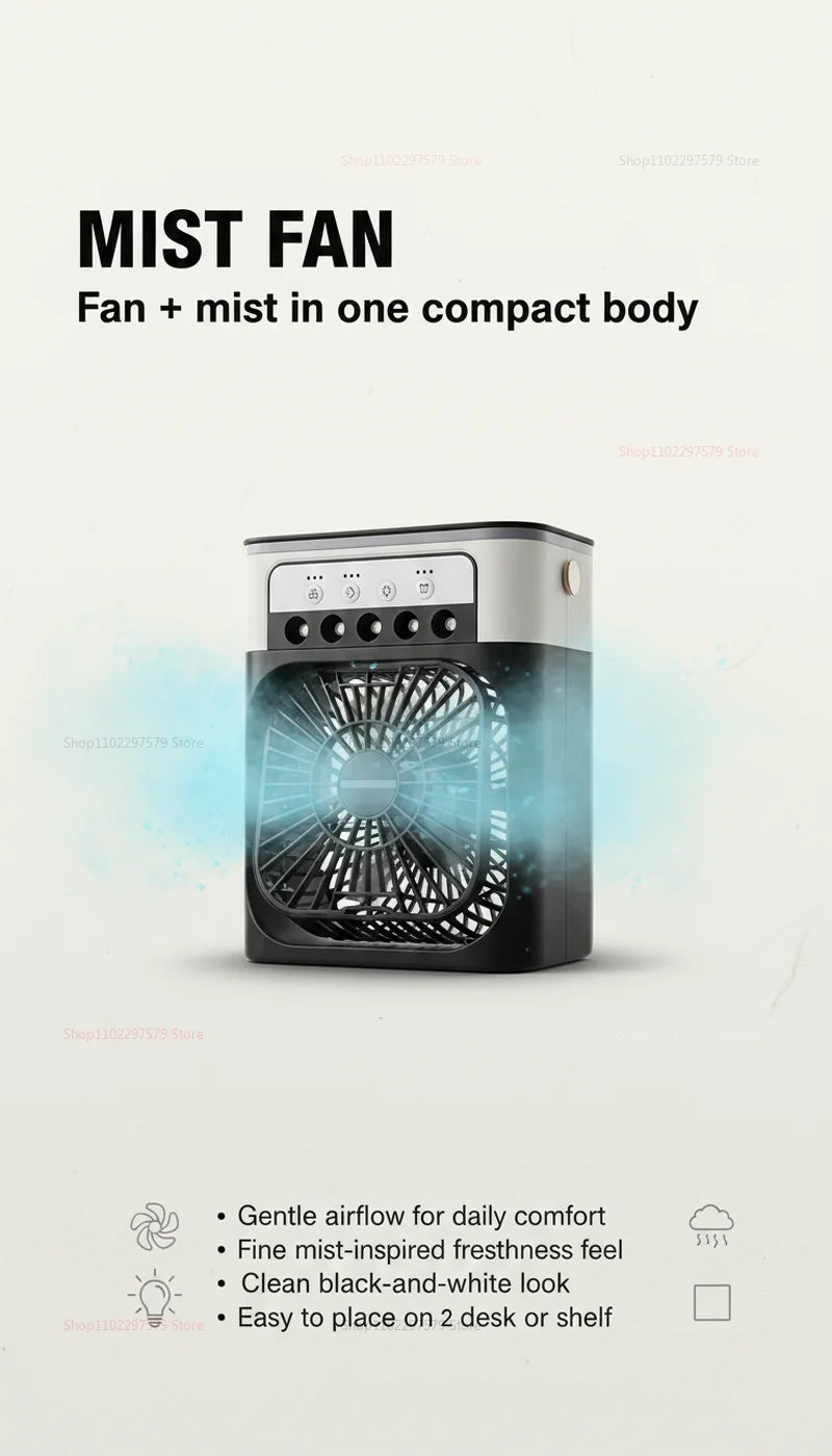 Portable 3-in-1 Air Cooler Fan